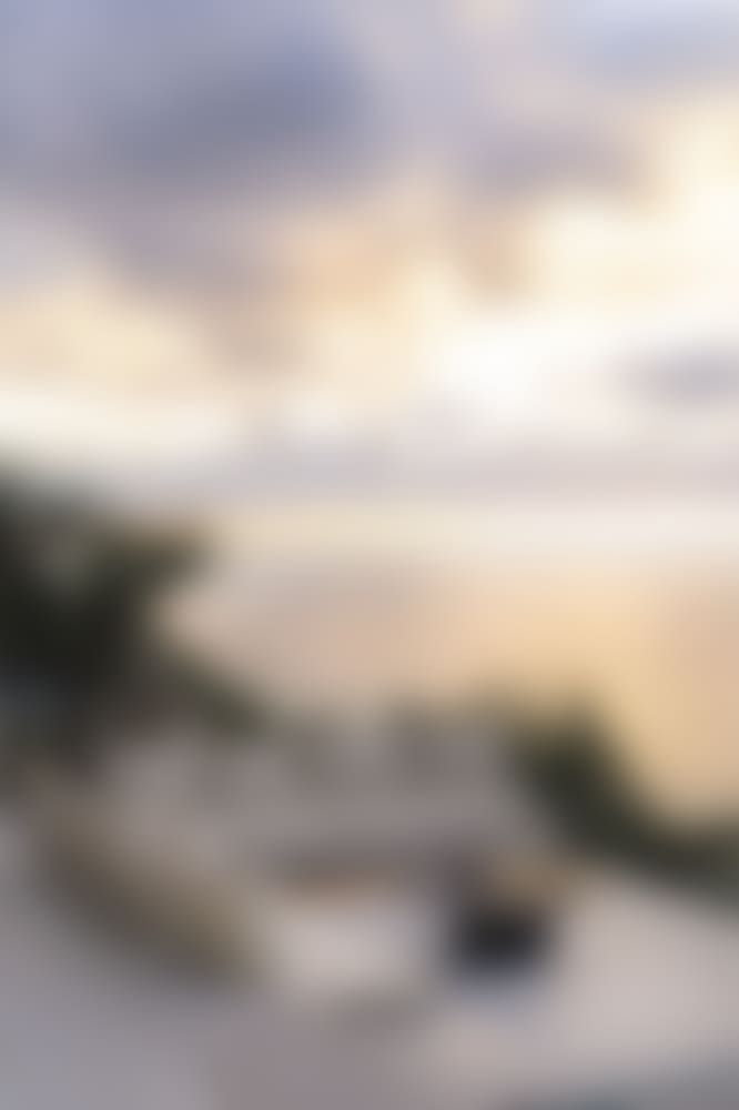 The sunken sitting area near the pool is a great spot for your evening aperitif.